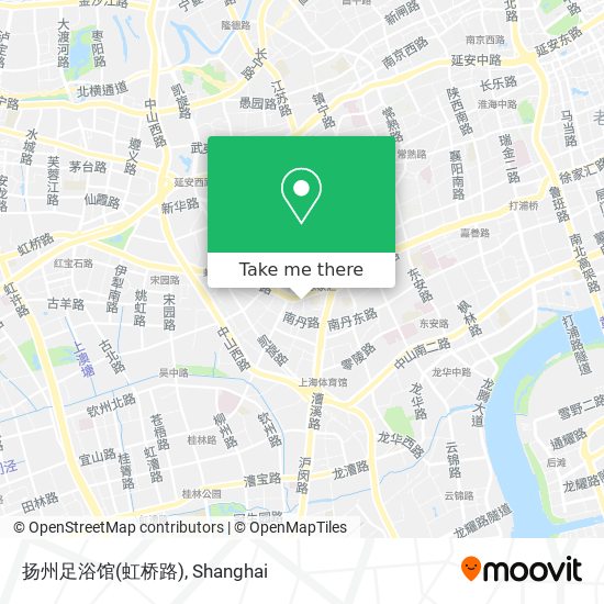 扬州足浴馆(虹桥路) map