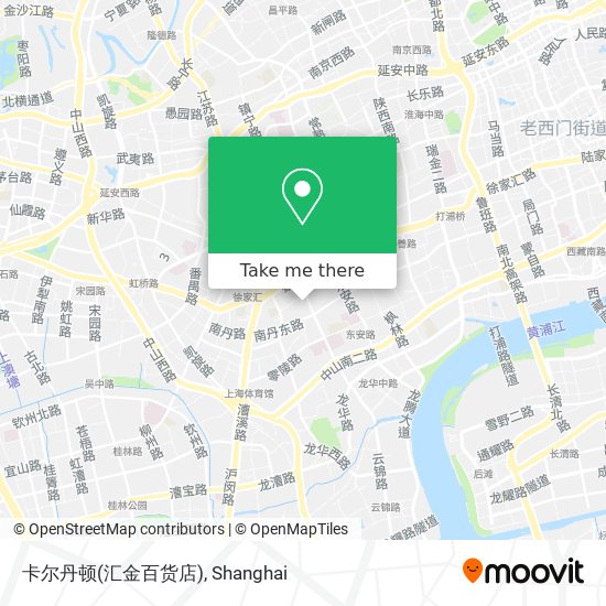 卡尔丹顿(汇金百货店) map