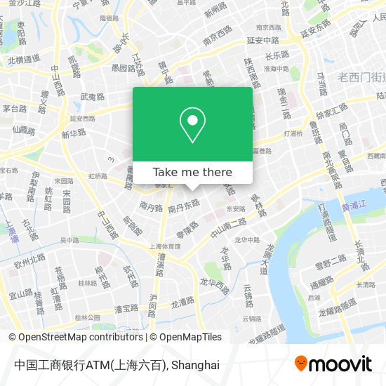 中国工商银行ATM(上海六百) map