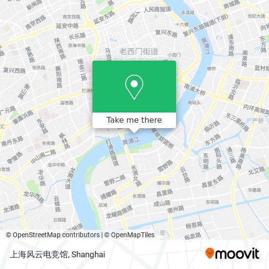 上海风云电竞馆 map