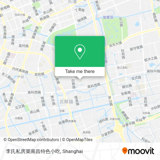 李氏私房菜南昌特色小吃 map