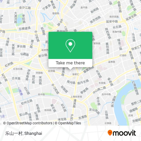 乐山一村 map