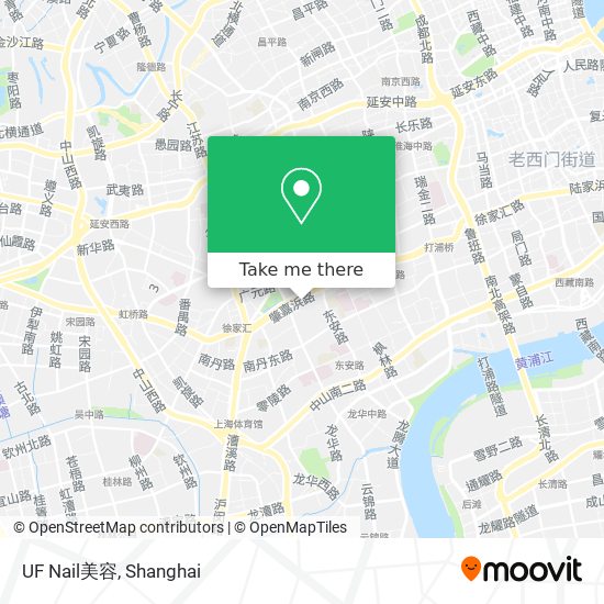 UF Nail美容 map