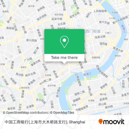 中国工商银行(上海市大木桥路支行) map