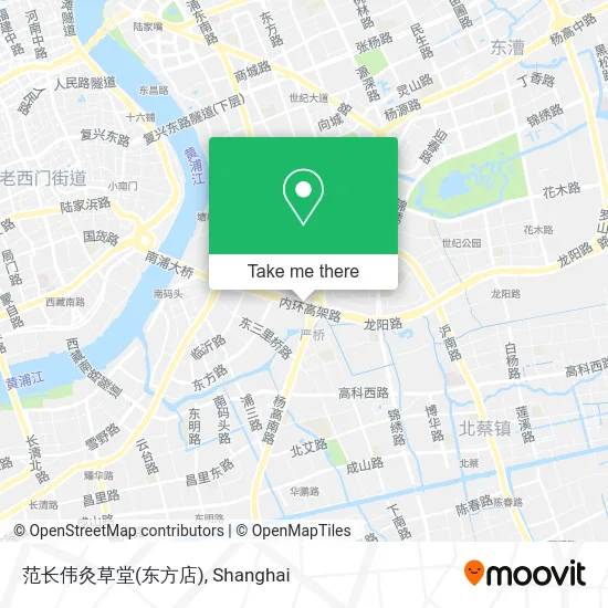 范长伟灸草堂(东方店) map