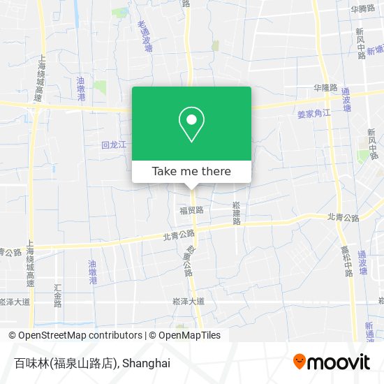 百味林(福泉山路店) map
