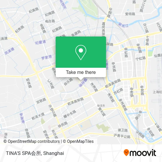 TINA'S SPA会所 map