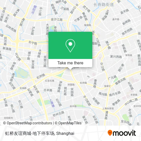 虹桥友谊商城-地下停车场 map