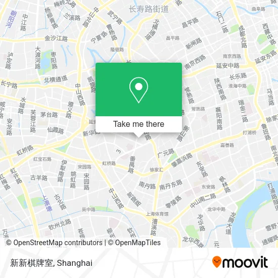 新新棋牌室 map