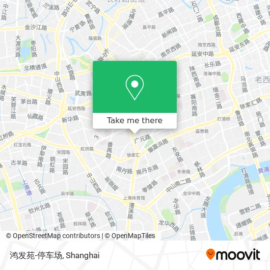 鸿发苑-停车场 map