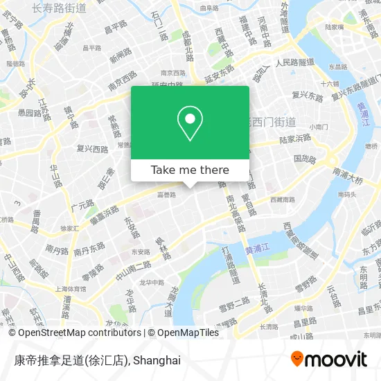 康帝推拿足道(徐汇店) map
