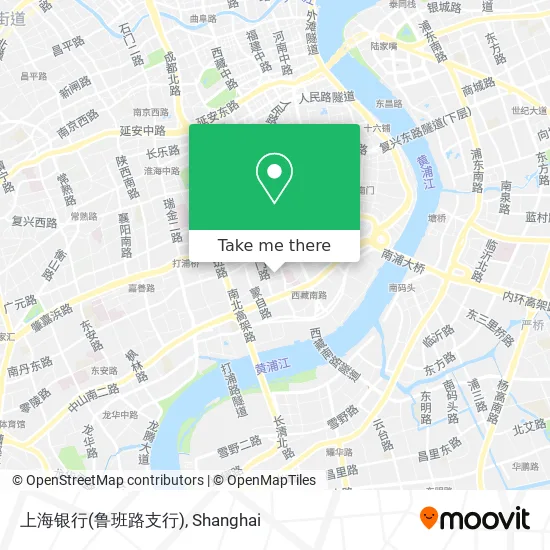上海银行(鲁班路支行) map
