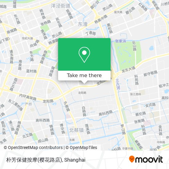 朴芳保健按摩(樱花路店) map