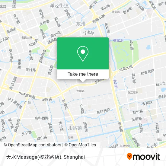 天水Massage(樱花路店) map
