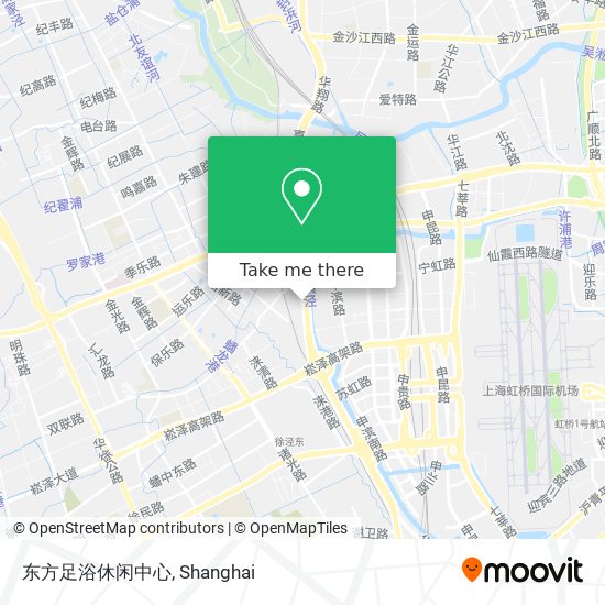 东方足浴休闲中心 map