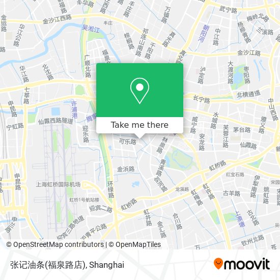 张记油条(福泉路店) map