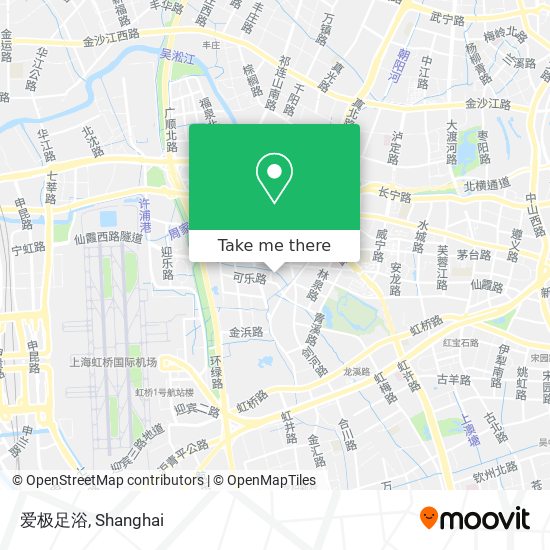 爱极足浴 map