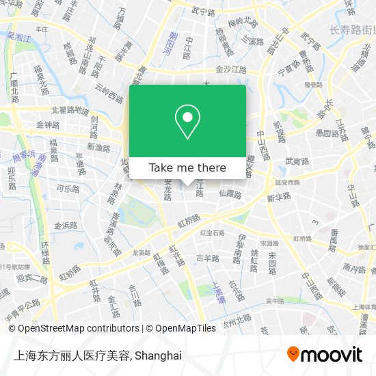 上海东方丽人医疗美容 map