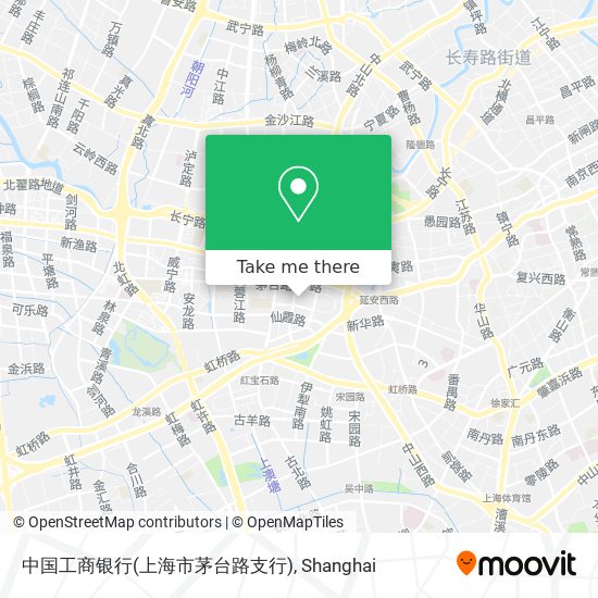 中国工商银行(上海市茅台路支行) map