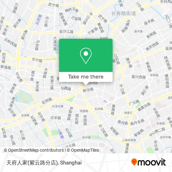 天府人家(紫云路分店) map