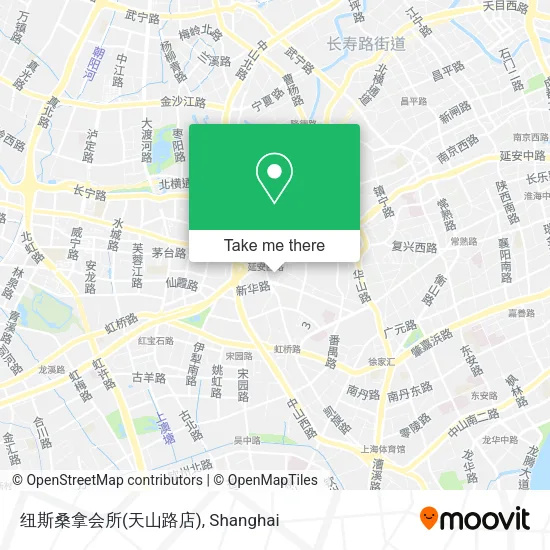 纽斯桑拿会所(天山路店) map