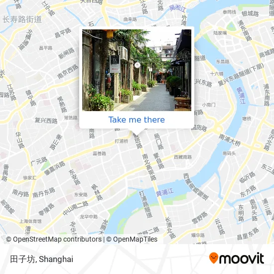 田子坊 map