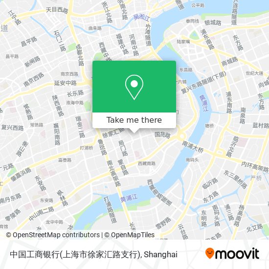 中国工商银行(上海市徐家汇路支行) map