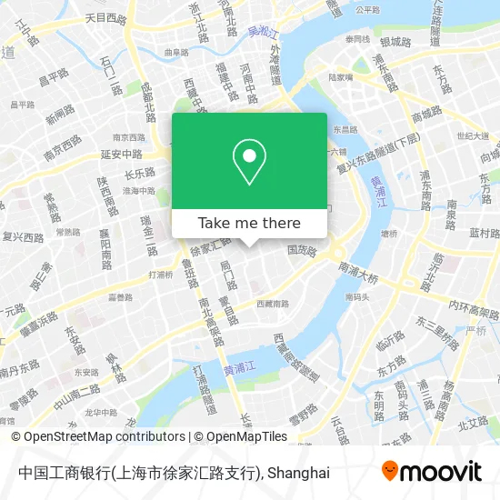 中国工商银行(上海市徐家汇路支行) map