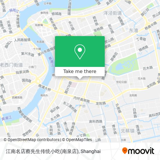 江南名店蔡先生传统小吃(南泉店) map