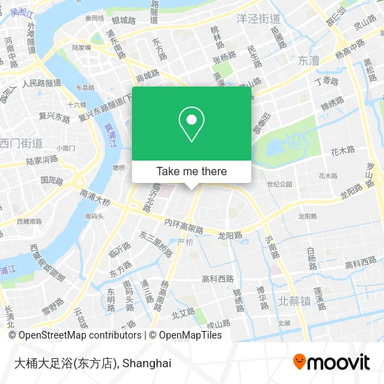 大桶大足浴(东方店) map