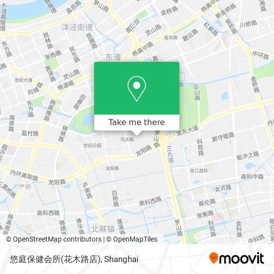 悠庭保健会所(花木路店) map