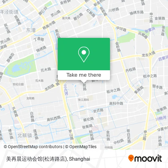 美再晨运动会馆(松涛路店) map