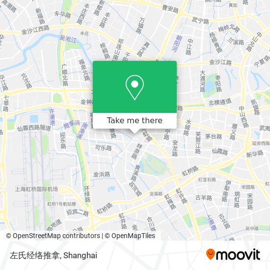左氏经络推拿 map