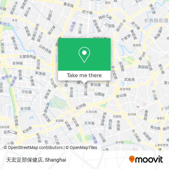 天宏足部保健店 map