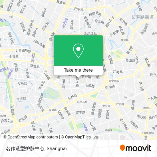 名作造型护肤中心 map