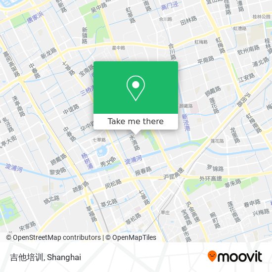 吉他培训 map