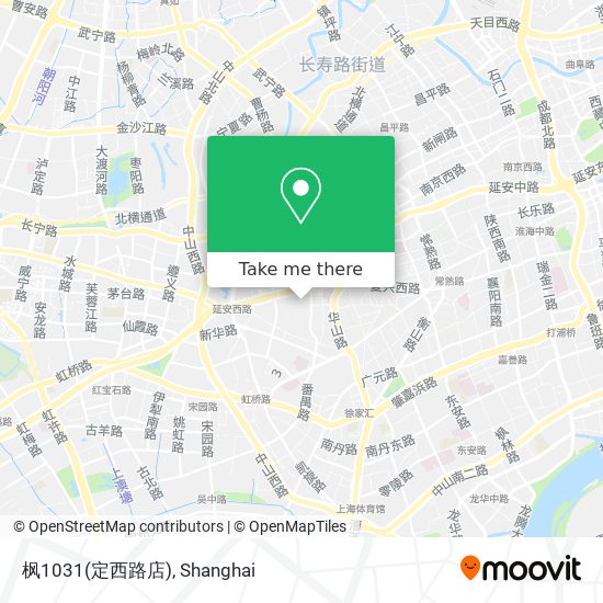 枫1031(定西路店) map