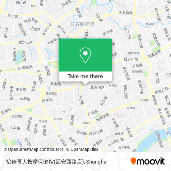 怡佳盲人按摩保健馆(延安西路店) map