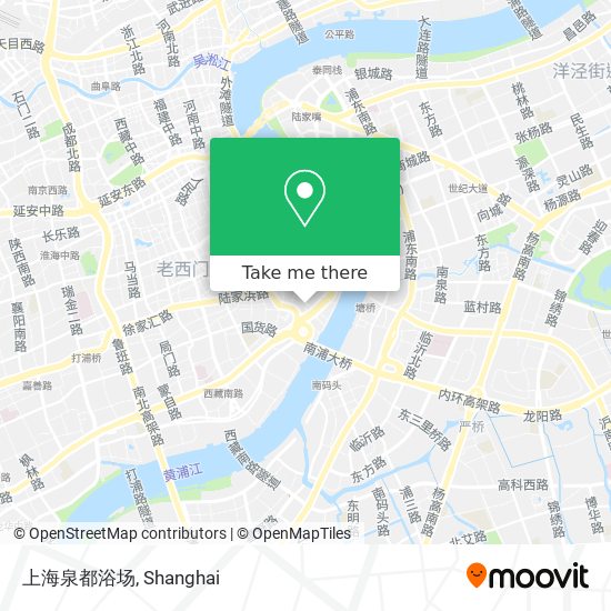 上海泉都浴场 map