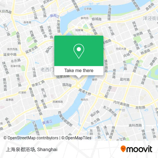 上海泉都浴场 map
