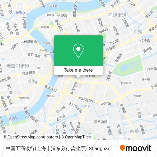 中国工商银行(上海市浦东分行营业厅) map
