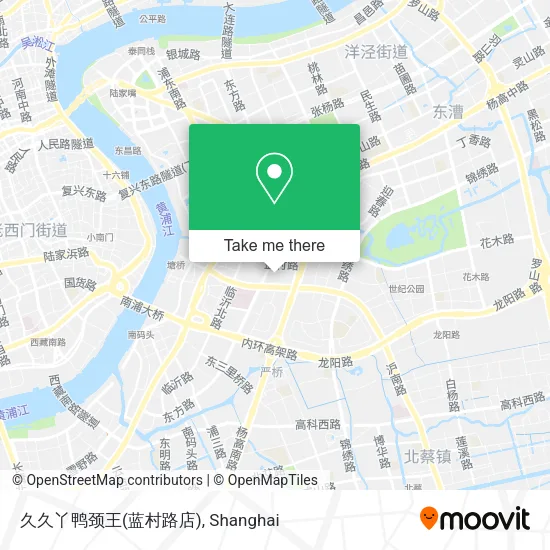 久久丫鸭颈王(蓝村路店) map