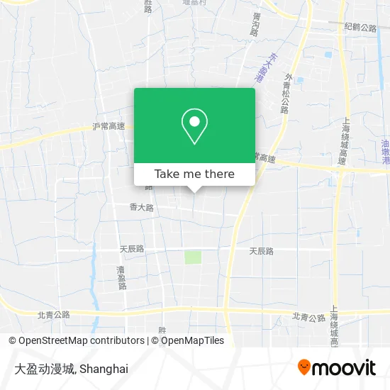 大盈动漫城 map