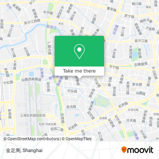 金足阁 map