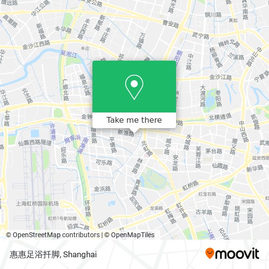 惠惠足浴扦脚 map