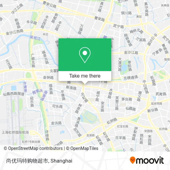 尚优玛特购物超市 map