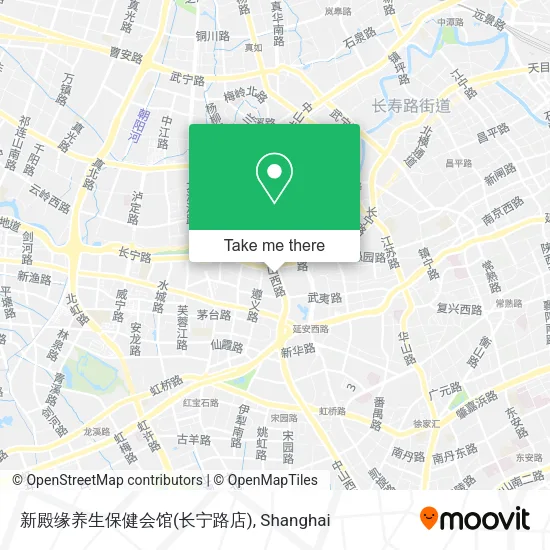 新殿缘养生保健会馆(长宁路店) map