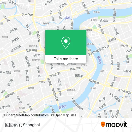 恒恒餐厅 map