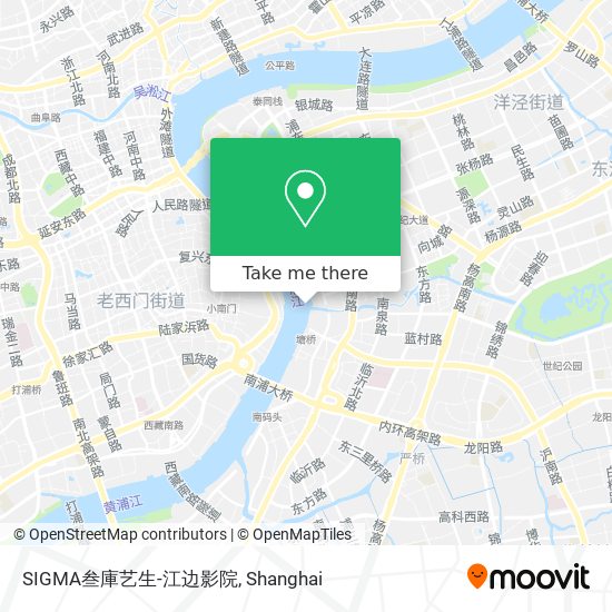 SIGMA叁庫艺生-江边影院 map