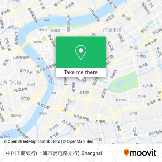 中国工商银行(上海市浦电路支行) map
